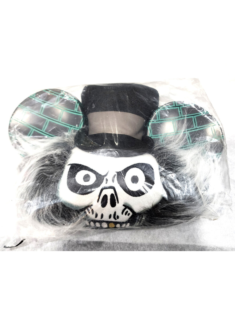 Disney Parks Haunted Mansion Hatbox Ghost Mickey Mouse Ears Hat October 2017 New